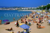 FRANCE, Provence, Cote d'Azure, CANNES, beach and sunbathers, FRA424JPL