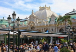 FRANCE, Provence, Cote d'Azure, MONACO, Monte Carlo, Opera House and Cafe De Paris, FRA2551JPL
