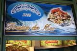 FRANCE, Provence, Cote d'Azure, MONACO, Monte Carlo, seafood cafe sign, FRA2418JPL