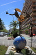 FRANCE, Provence, Cote d'Azure, MONACO, Monte Carlo, town centre, street scene, FRA2540JPL