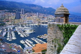 FRANCE, Provence, Cote d'Azure, MONACO, Monte Carlo, view from The Rock fortress, FRA325JPL