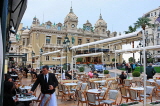 FRANCE, Provence, Cote d'Azure, MONACO, Monte Carlo Casino, and restaurant cafe scene, FRA2378JPL