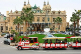 FRANCE, Provence, Cote d'Azure, MONACO, Monte Carlo Casino, and tourist train, FRA2383JPL