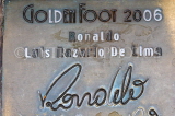 FRANCE, Provence, Cote d'Azure, MONACO, The Champions Promenade, footballers signature, FRA2365JPL