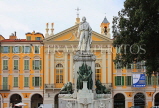 FRANCE, Provence, Cote d'Azure, NICE, statue of Garibaldi, Chapelle du Saint-Spulcre, FRA2545JPL
