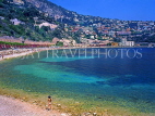 FRANCE, Provence, Cote d'Azure, VILLEFRANCH-SUR-MER, coast and beach view, FRA248JPL