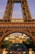 France, PARIS, Eiffel Tower, base section, FR203JPL