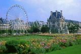 France, PARIS, Jardin des Tuileries and Ferris Wheel, FRA1075JPL