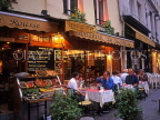 France, PARIS, Latin Quarter, outdoor restaurant scene, FRA663JPL