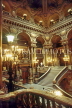France, PARIS, Opera de Paris Garnier (Opera House), interior grand staircase, FRA1132JPL