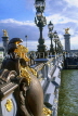 France, PARIS, Pont Alexandre III Bridge, FRA1661JPL