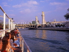 France, PARIS, River Seine and cruise boat, FRA2233JPL