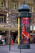 France, PARIS, street scene with, Morris advertising columns, FRA2220JPL