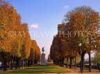 France, PARIS, tree lined street (autumn), FR2006JPL