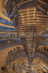 GERMANY, Berlin, Bundestag Cupola (Reichstag dome), column and the Plenary Chamber, GER1122JPL