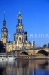GERMANY, Dresden, Cathedral and River Elba, GER1011JPL