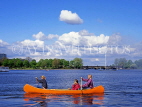 GERMANY, Hamburg, Alster Lake and canoeing, HAM542JPL