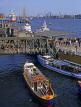 GERMANY, Hamburg, Port of Hambugh, sightseeing boats, HAM501JPL