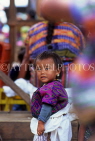 GUATEMALA, Antigua, Indian child in market, GUA284JPL