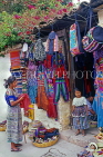 GUATEMALA, Antigua, street vendors selling traditional Indian goods, GUA320JPL
