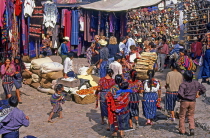 GUATEMALA, Chichicastenango, market scene, GUA226JPL