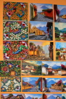 GUATEMALA, Guatemala City, paintings for sale, shopping, GUA265JPL