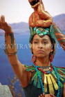 GUATEMALA, Guatemala City, traditional Mayan dance performer, GUA324JPL