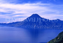 GUATEMALA, Lake Atitlan, San Pedro Volcano, GUA216JPL