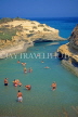 Greek Islands, CORFU, Sidari, small bay swimmerss, GIS1207JPL