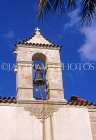 Greek Islands, CRETE, Kritsa, Panagia Kera church (13th century), bell tower, GIS1139JPL