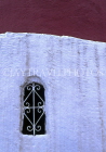 Greek Islands, CRETE, church window detail, GIS207JPL