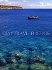 Greek Islands, CRETE, eastern Crete, Bay of Mirabello, seascape and fishing boat, GIS1114JPL