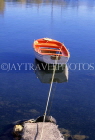 Greek Islands, CRETE, eastern Crete, small boat moored, GIS1120JPL