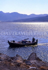 Greek Islands, CRETE, fishing boat at sea, dusk view, GIS1164JPL