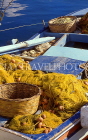 Greek Islands, CRETE, fishing boats, filled with nets, GIS1268JPL