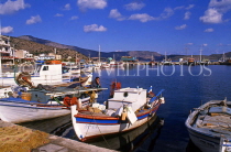 Greek Islands, CRETE, fishing boats in harbour, GIS1174JPL