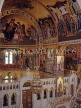 Greek Islands, KEPHALONIA, Agios Gerasimos Monastery, interior and paintings, GIS494JPL