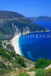 Greek Islands, KEPHALONIA, Myrtos Beach, view from hill top, GIS1138JPL
