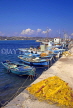 Greek Islands, KOS, Kamari, fishing boats and pier, GIS1131JPL