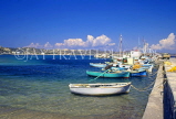 Greek Islands, KOS, Kamari, fishing boats and pier, GIS1136JPL