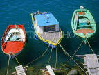 Greek Islands, KOS, Kardamena, three fishing boats, GIS1220JPL