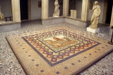 Greek Islands, KOS, Kos Town Museum, mosaic floor, Hippocrates welcoming Asclepios, GIS1235JPL