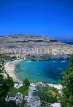 Greek Islands, RHODES, Lindos Bay, GIS422JPL
