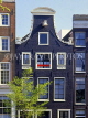 HOLLAND, Amsterdam, typical old gabled architecture, houses,  HOL679JPL