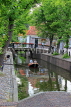 HOLLAND, Edam, old town and canal scene, HOL811JPL