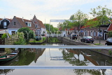 HOLLAND, Edam, old town and canal scene, HOL818JPL