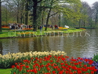 HOLLAND, Keukenhof Gardens and flowering Tulips, HOL702JPL