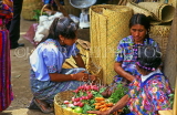 HONDURAS, market scene, vendors selling vegetables, HON159JPL