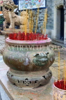 HONG KONG, Cheung Chau island, Pak Tai Temple, incense sticks urn, HK1512JPL