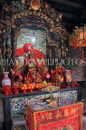 HONG KONG, Cheung Chau island, Pak Tai Temple, interior, altar, statue of deity, HK1491JPL